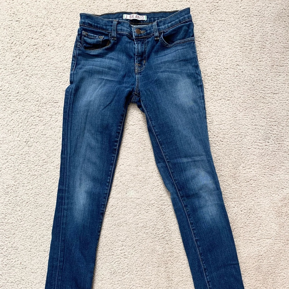 J Brand Mid-Rise Women Skinny Jeans